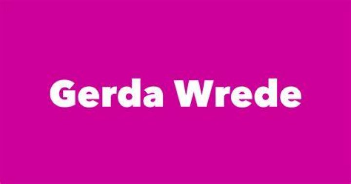 Gerda Wrede