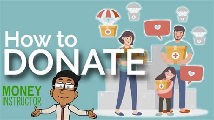 How do I donate to charity?