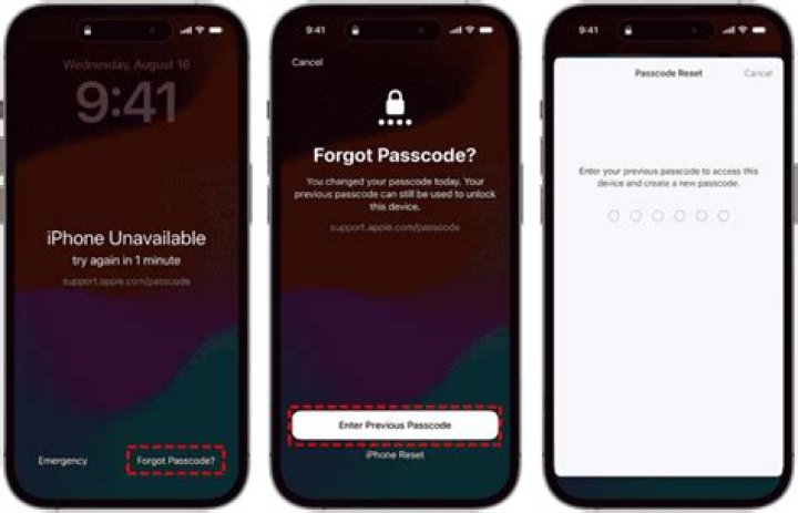 How do you fix forgotten passwords?
