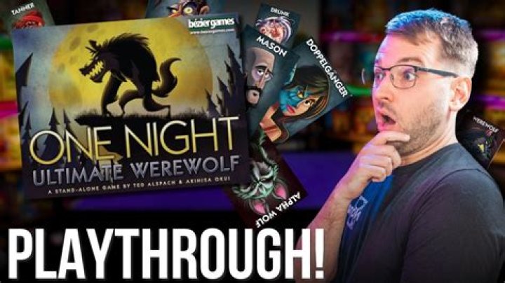 How does the hunter work in One Night Ultimate Werewolf?