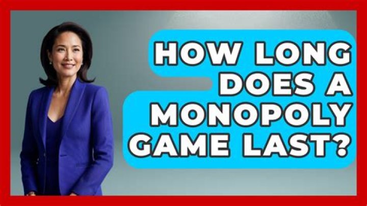 How long does a Monopoly game last?