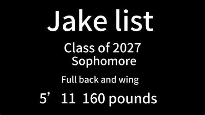 Jake List