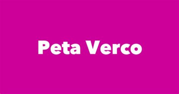 Peta Verco