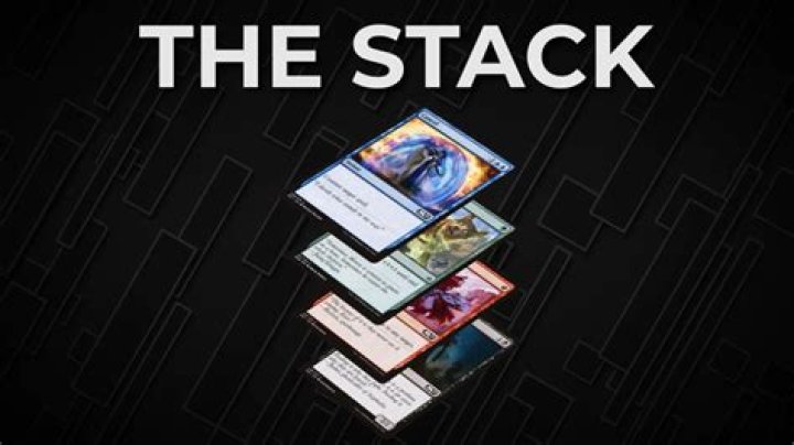 What is on the stack MTG?