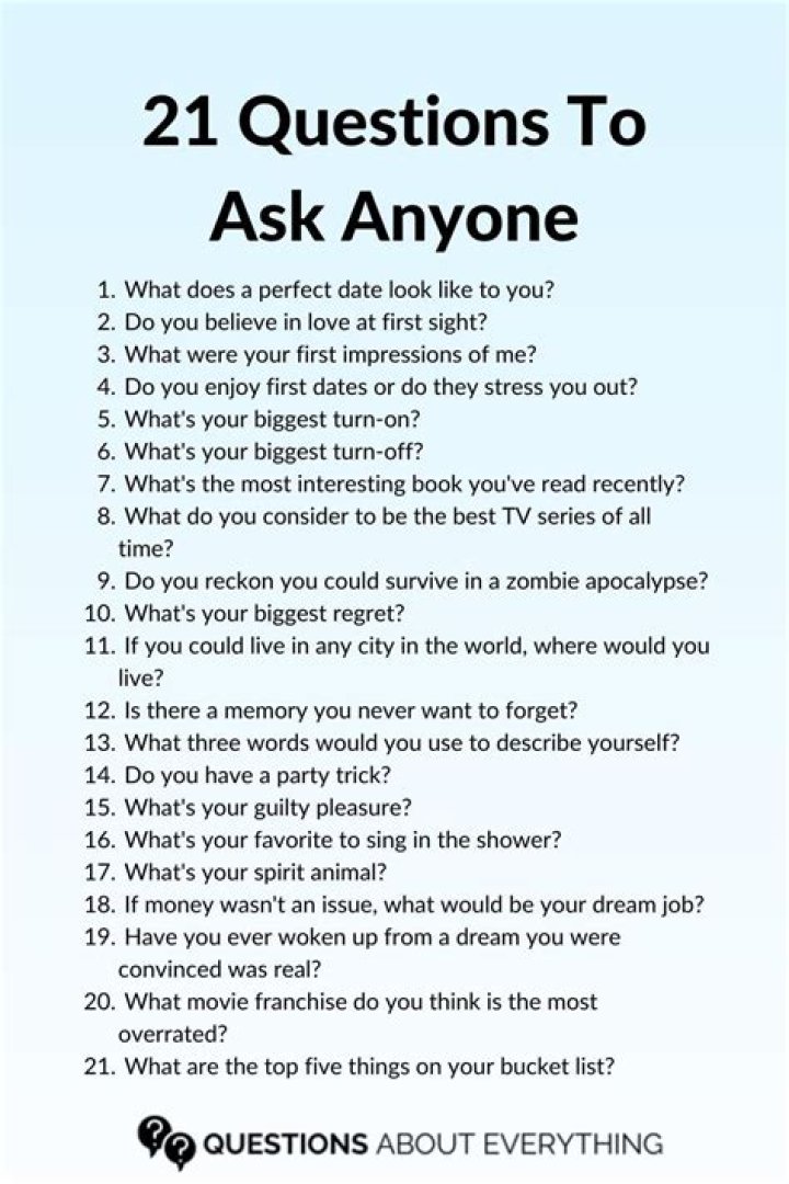 What is the 21 question game?
